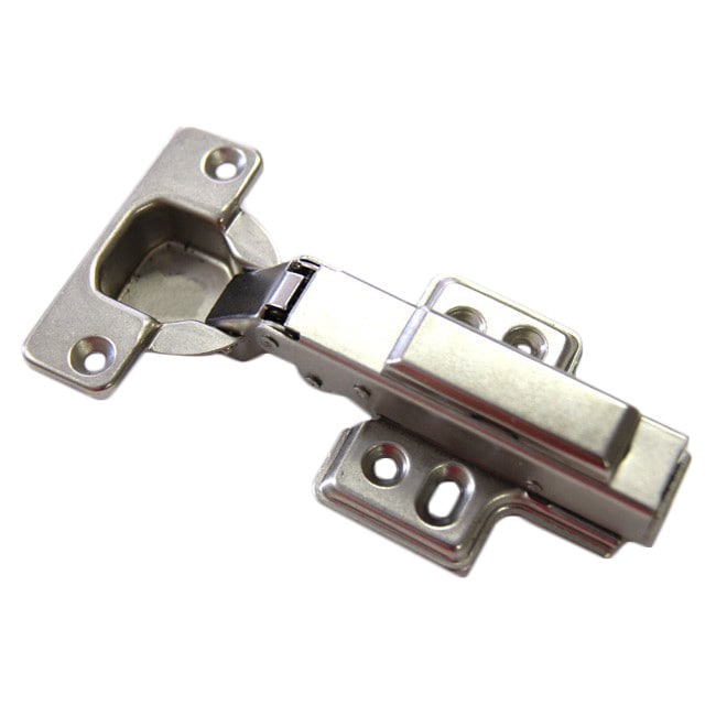 Frameless European Hydraulic 4 piece Soft Close Hinge Set