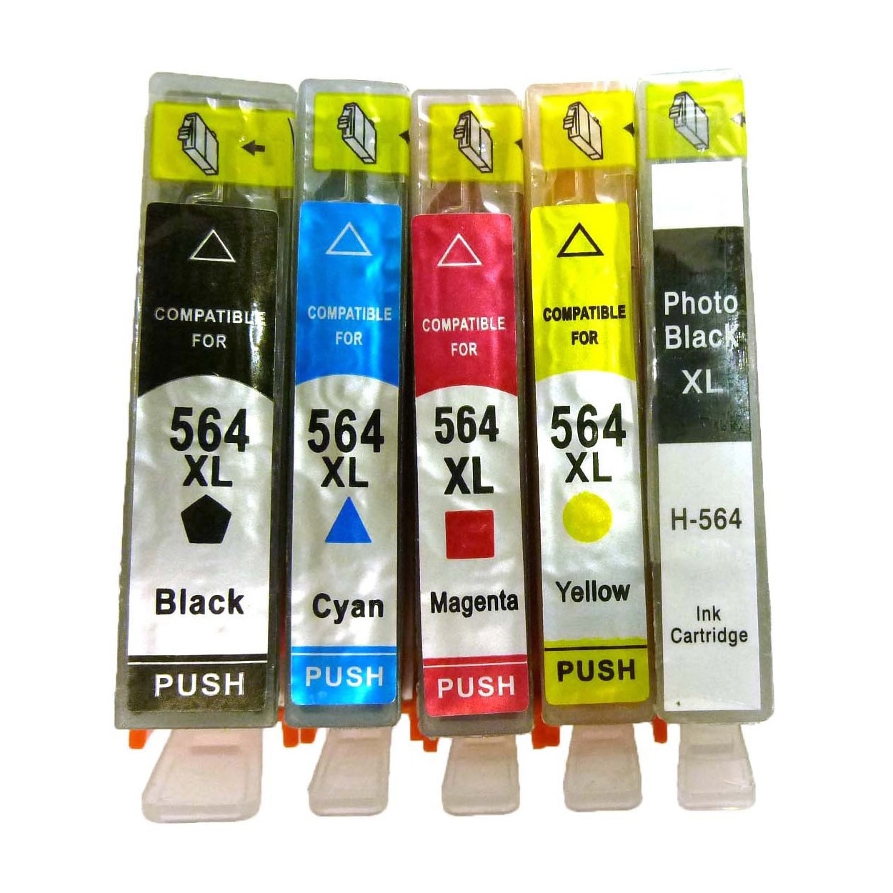 Hp Photosmart Compatible 5 piece Ink Cartridge Set