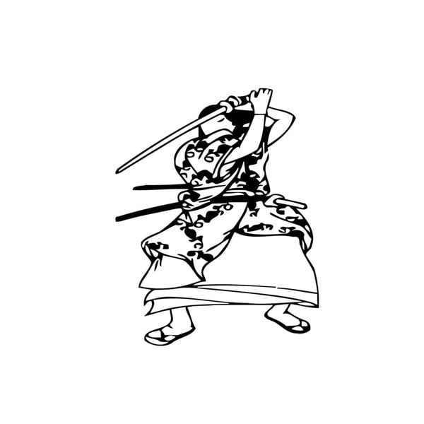 Japanese Warrior Vinyl Wall Art  ™ Shopping   The Best