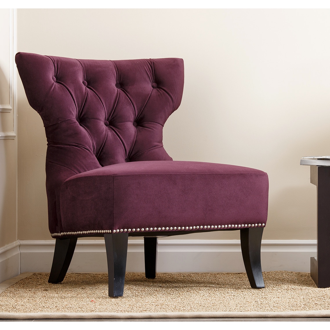 Monica Pedersen Nicole Purple Side Chair