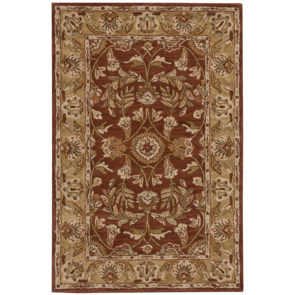 Nourison Hand tufted India House Rust Wool Rug (2 X 3)