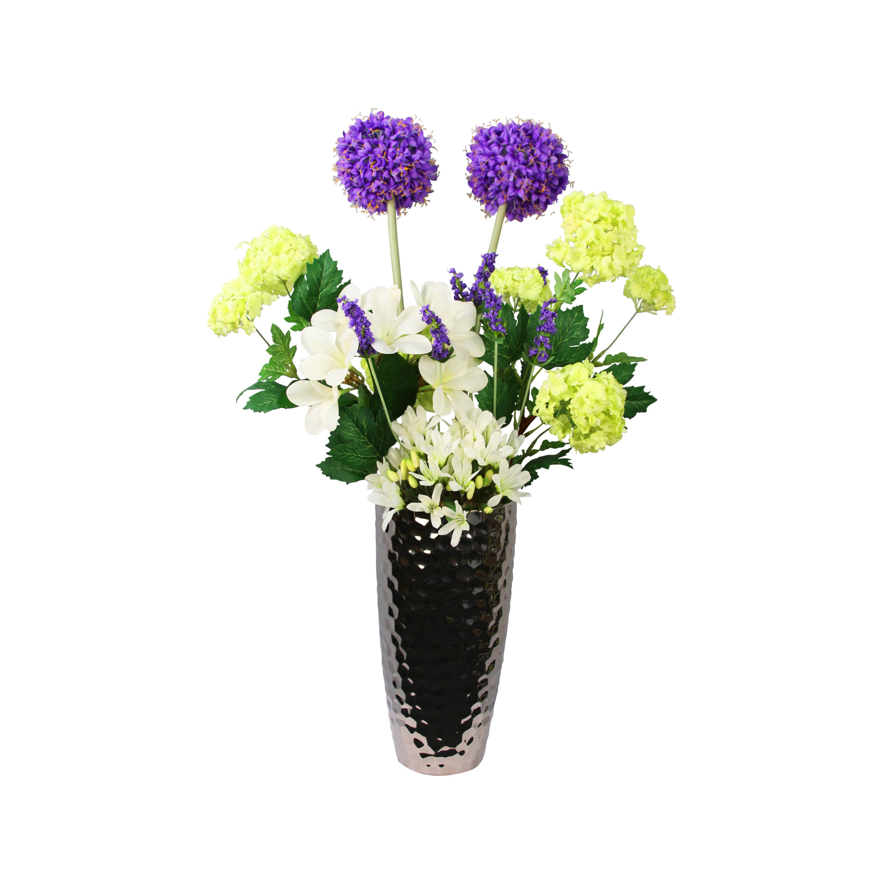 Loraine Multi hue Titanium Vase Arrangement