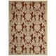 preview thumbnail 44 of 45, Nourison Graphic Illusions Traditional Vintage Hi Low Damask Area Rug 7'9" x 10'10" - Red - Rectangle