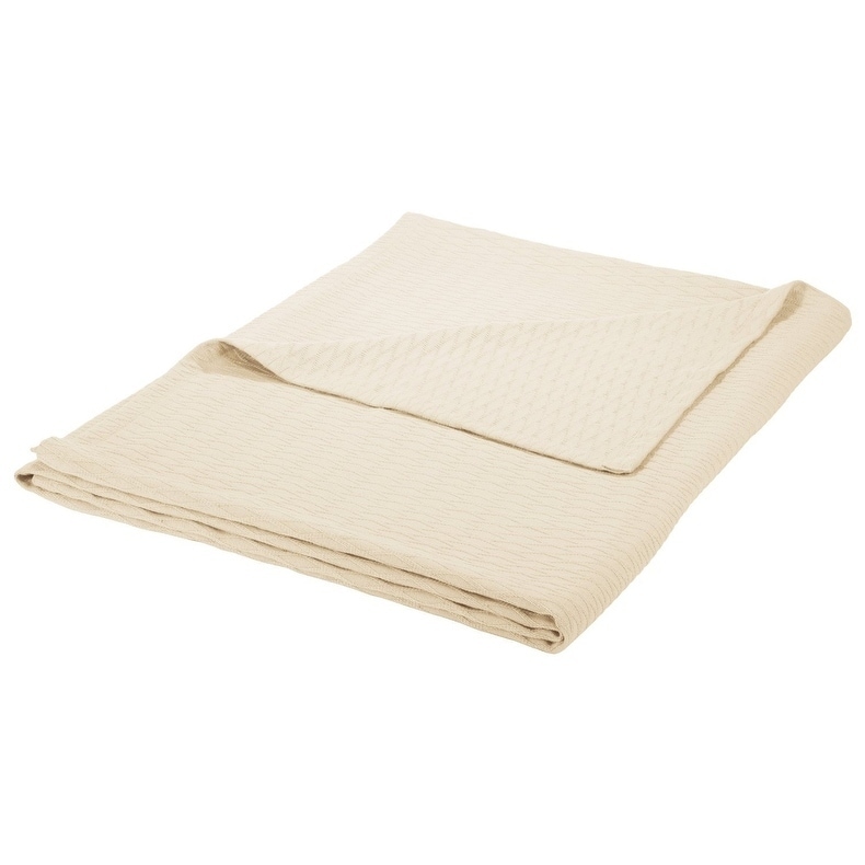 Superior All Season Luxurious Diamond Weave Cotton Blanket On Sale Overstock 9012796