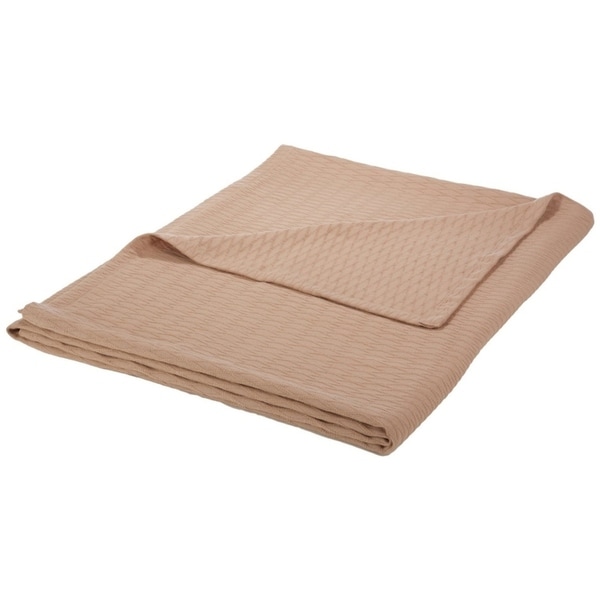 Aqua lightweight summer blanket Diamond King Cotton Blanket