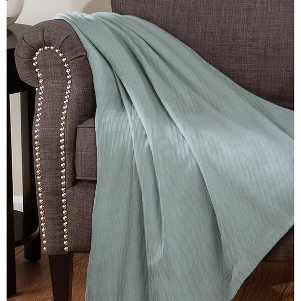 Superior All Season Luxurious Diamond Weave Cotton Blanket On Sale Overstock 9012796