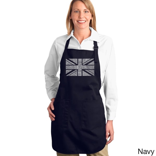 Shop Union Jack Cotton Kitchen Apron Free Shipping On Orders Over 45