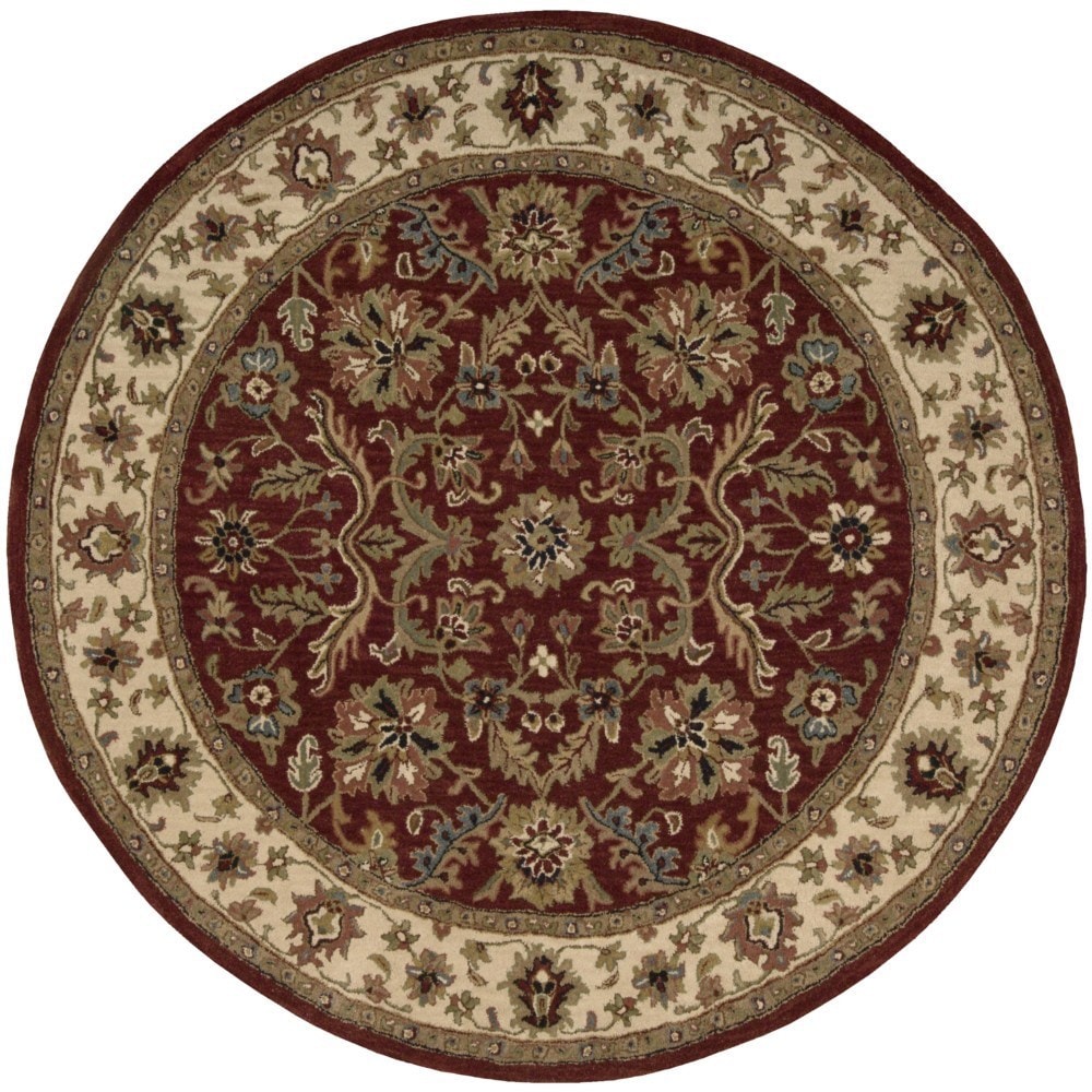 India House Brick Round Rug (6 X 6)