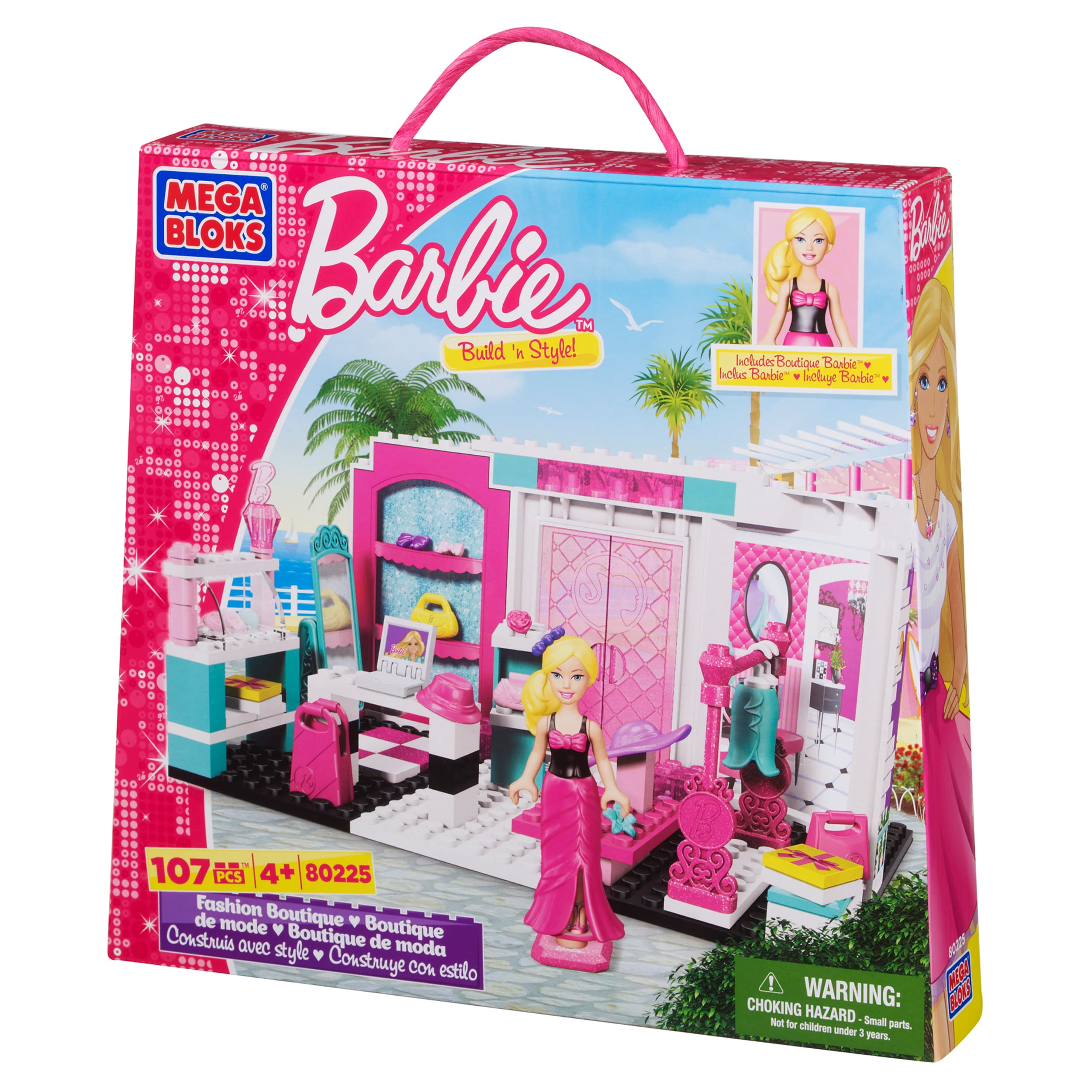 mega bloks barbie build n style