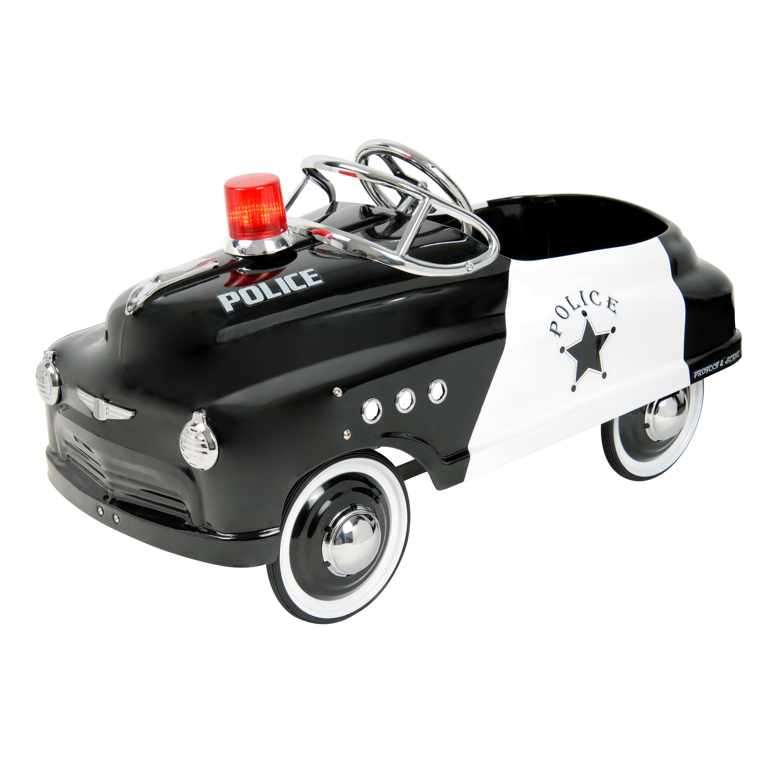 police car pedal car