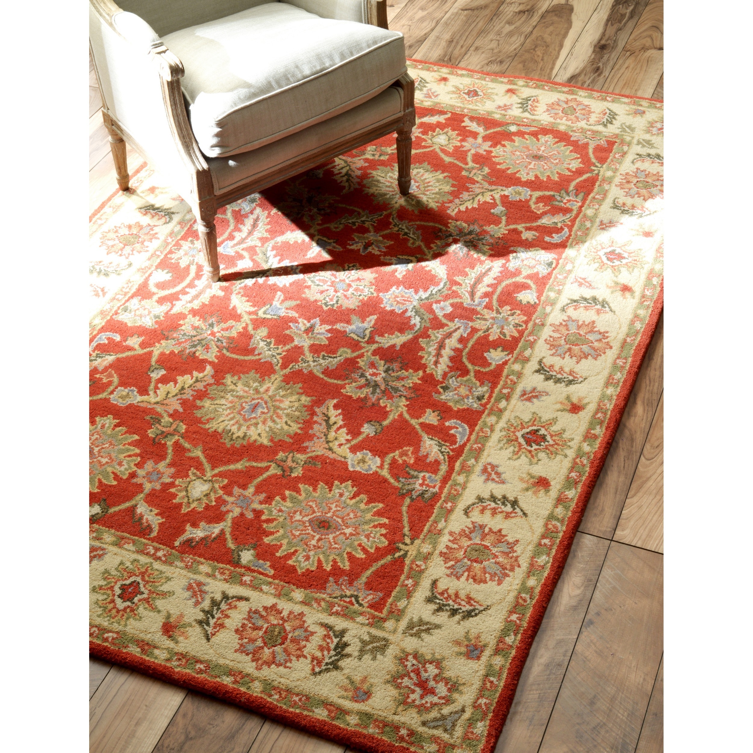 Nuloom Hand tufted Wool Red Rug (8 X 10)