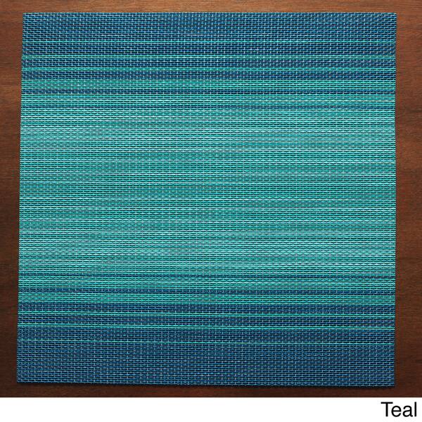 Shop Chunky Ombre Square Placemats Pack Of 12 Free Shipping On