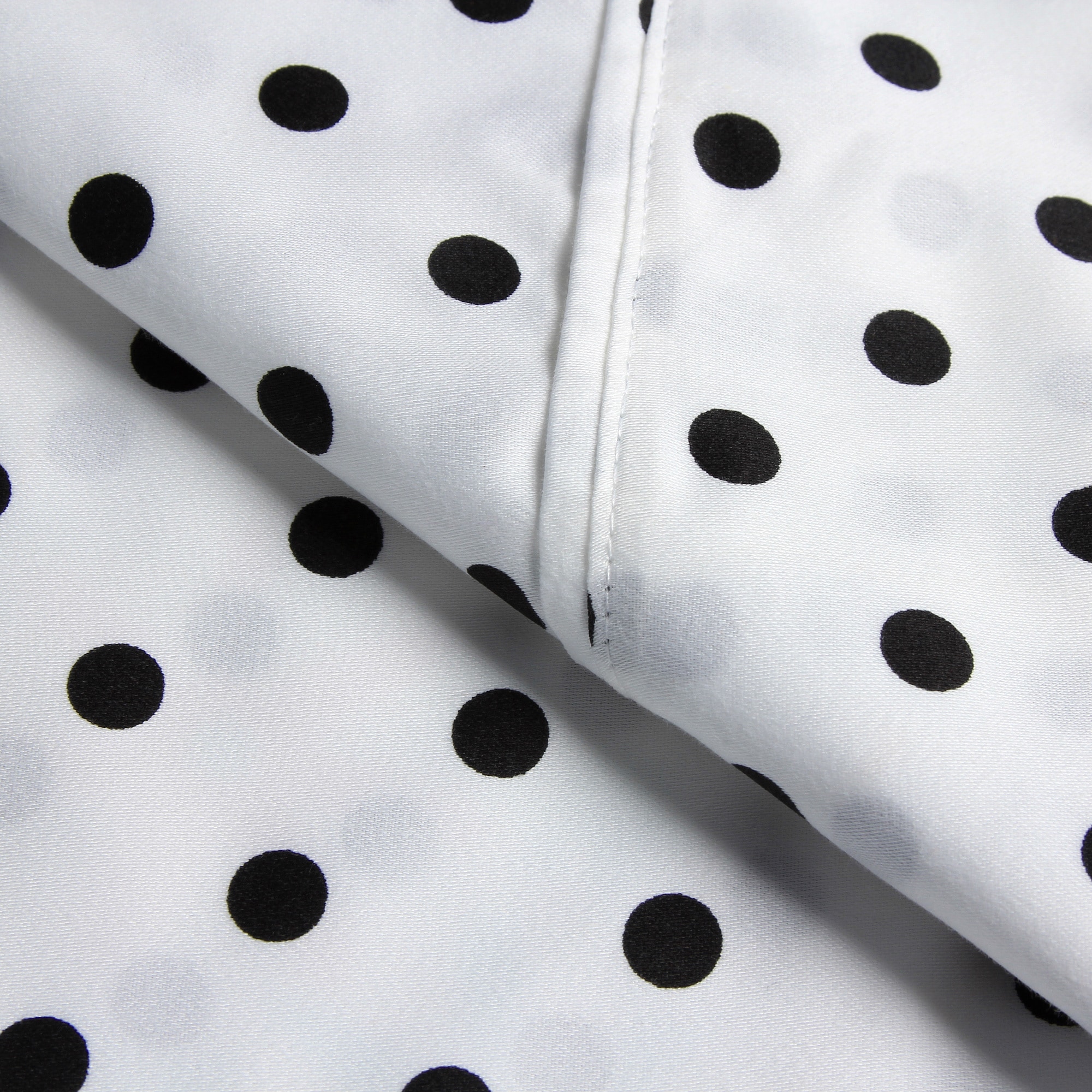 Wrinkle Resistant Polka Dot Sheet Set