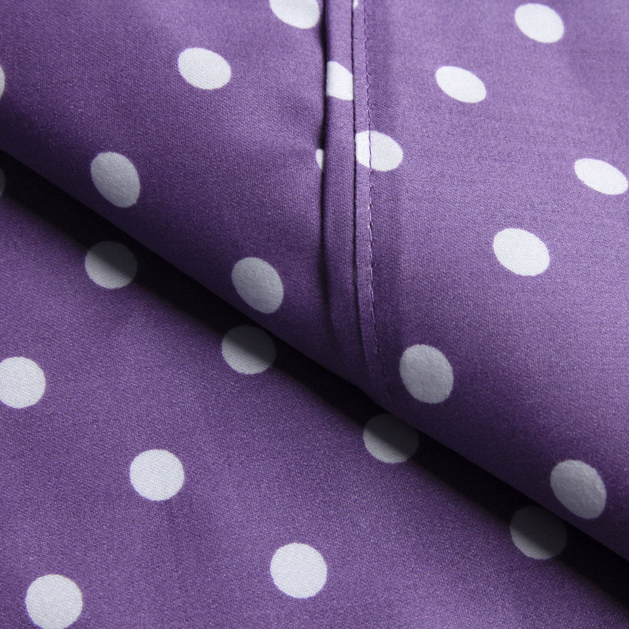 Wrinkle Resistant Polka Dot Sheet Set