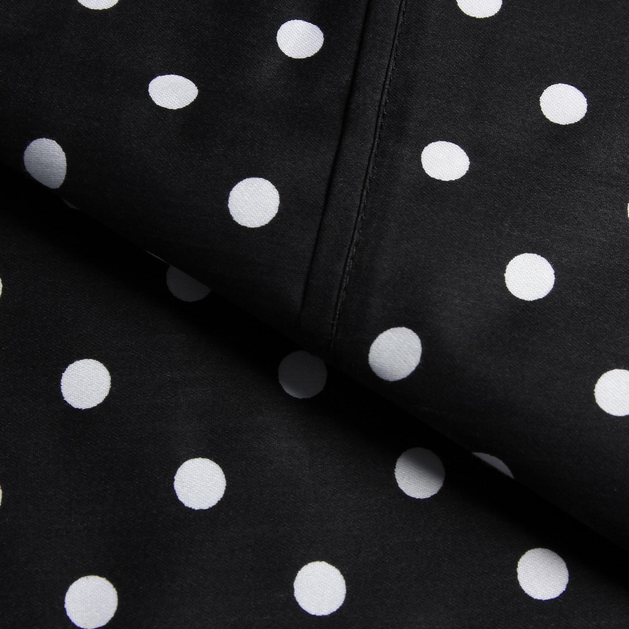 Wrinkle Resistant Polka Dot Sheet Set