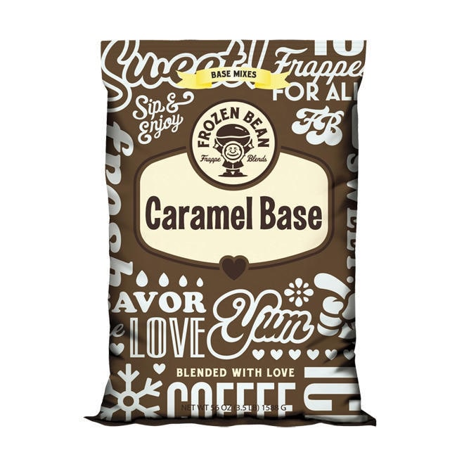 Frozen Bean Caramel Base (case Of 5)