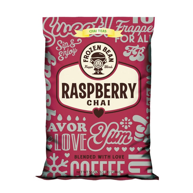 Frozen Bean Raspberry Chai (case Of 5)