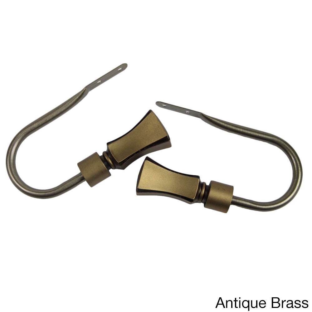 InStyleDesign Tower Curtain Holdback Set - n/a