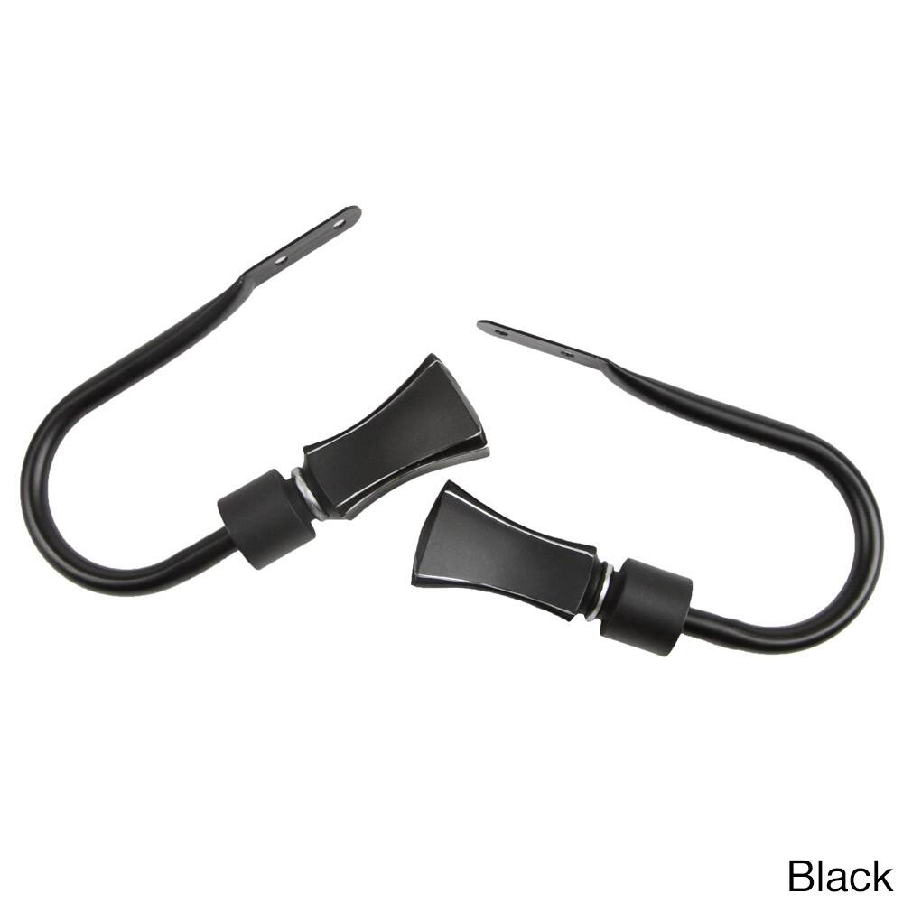 InStyleDesign Tower Curtain Holdback Set - n/a