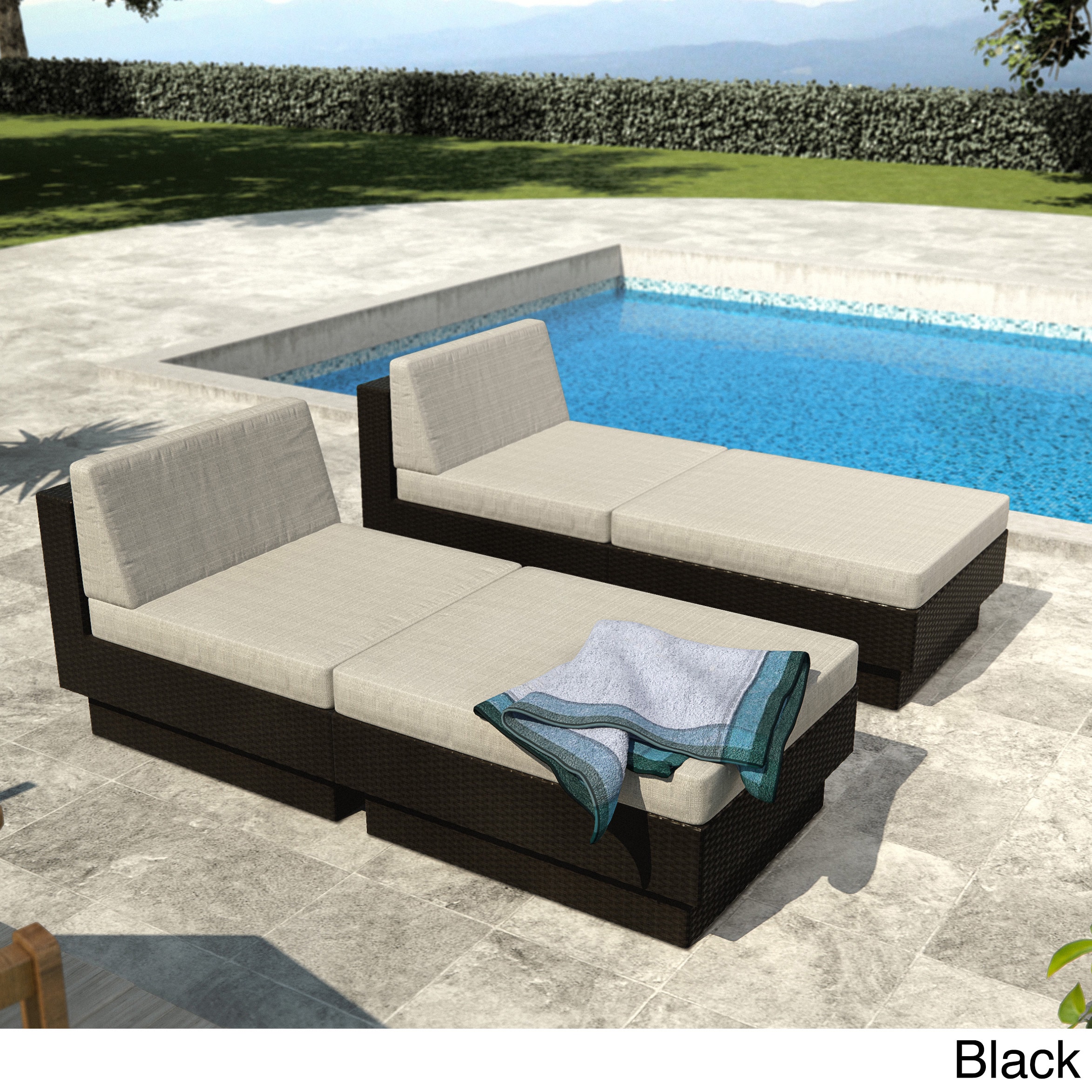 Sonax Park Terrace 4 piece Lounger Patio Set