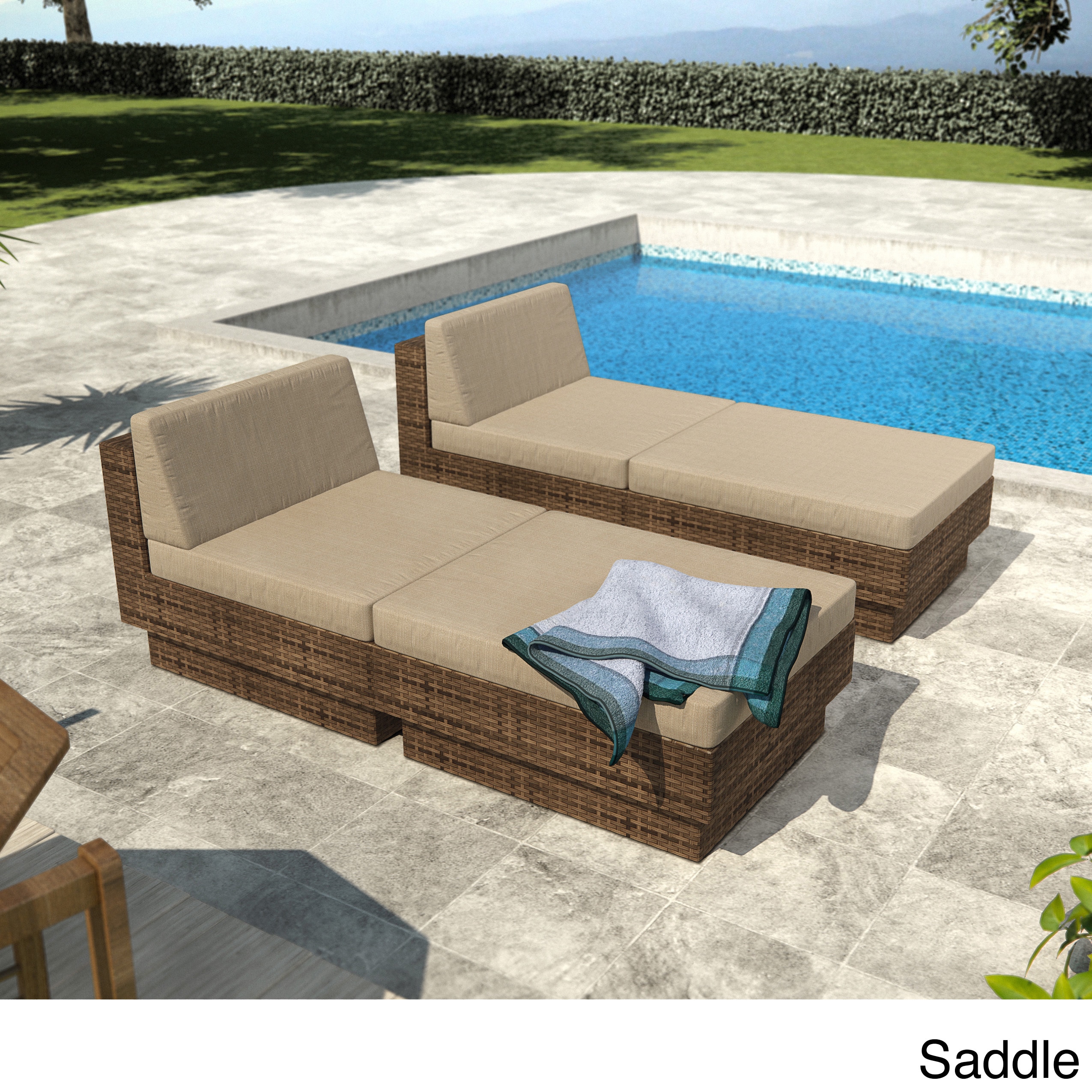 Sonax Park Terrace 4 piece Lounger Patio Set