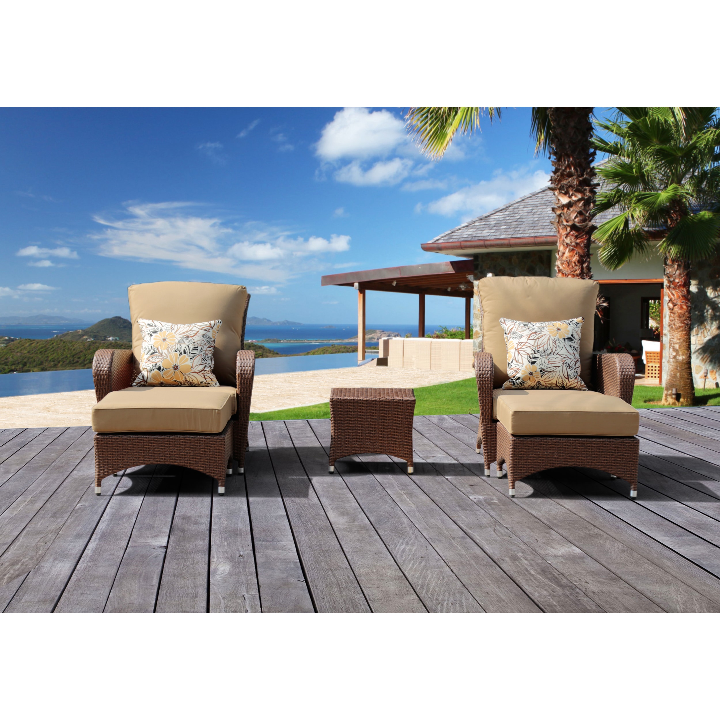 5 piece Outdoor Furniture Set By Sirio