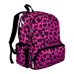 pink leopard backpack