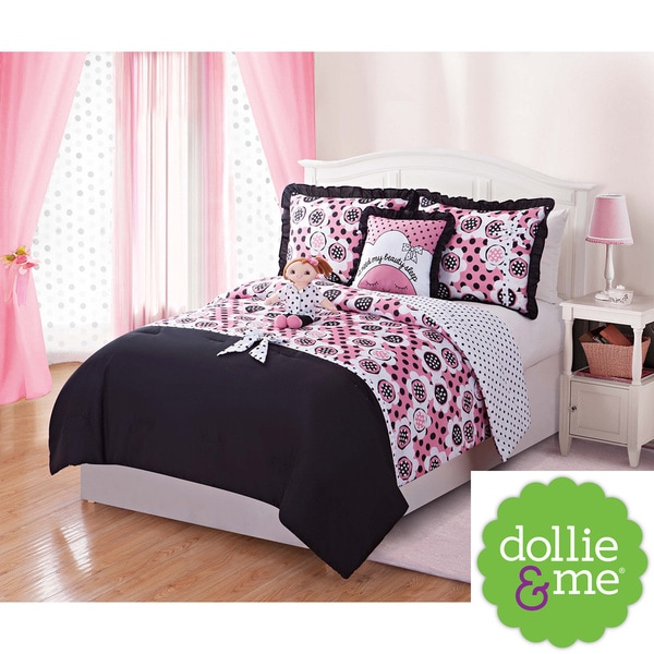 Shop VCNY Dollie & Me 5piece Reversible Comforter Set Free Shipping