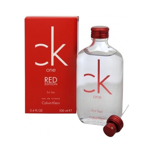 Calvin Klein CK One Red Edition Women's 3.4-ounce Eau de Toilette Spray ...