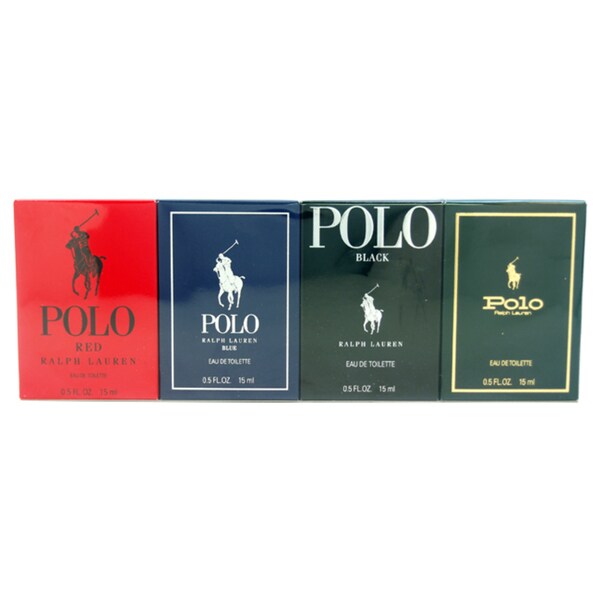 Shop Ralph Lauren Polo Variety Men's 4piece Mini Gift Set Free Shipping Today