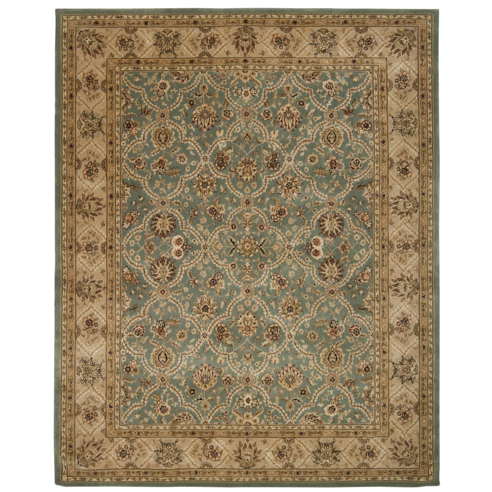 Handmade Nourison 2000 Blue Area Rug (79 X 99)