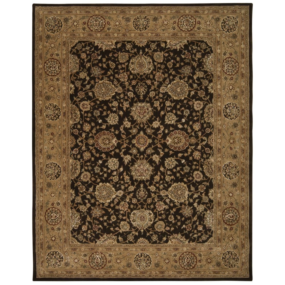 Nourison 2000 Chocolate Brown Wool Area Rug (79 X 99)