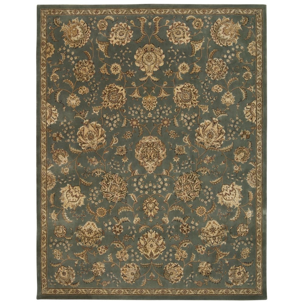 Floral Mist Wool Area Rug (99 X 139)