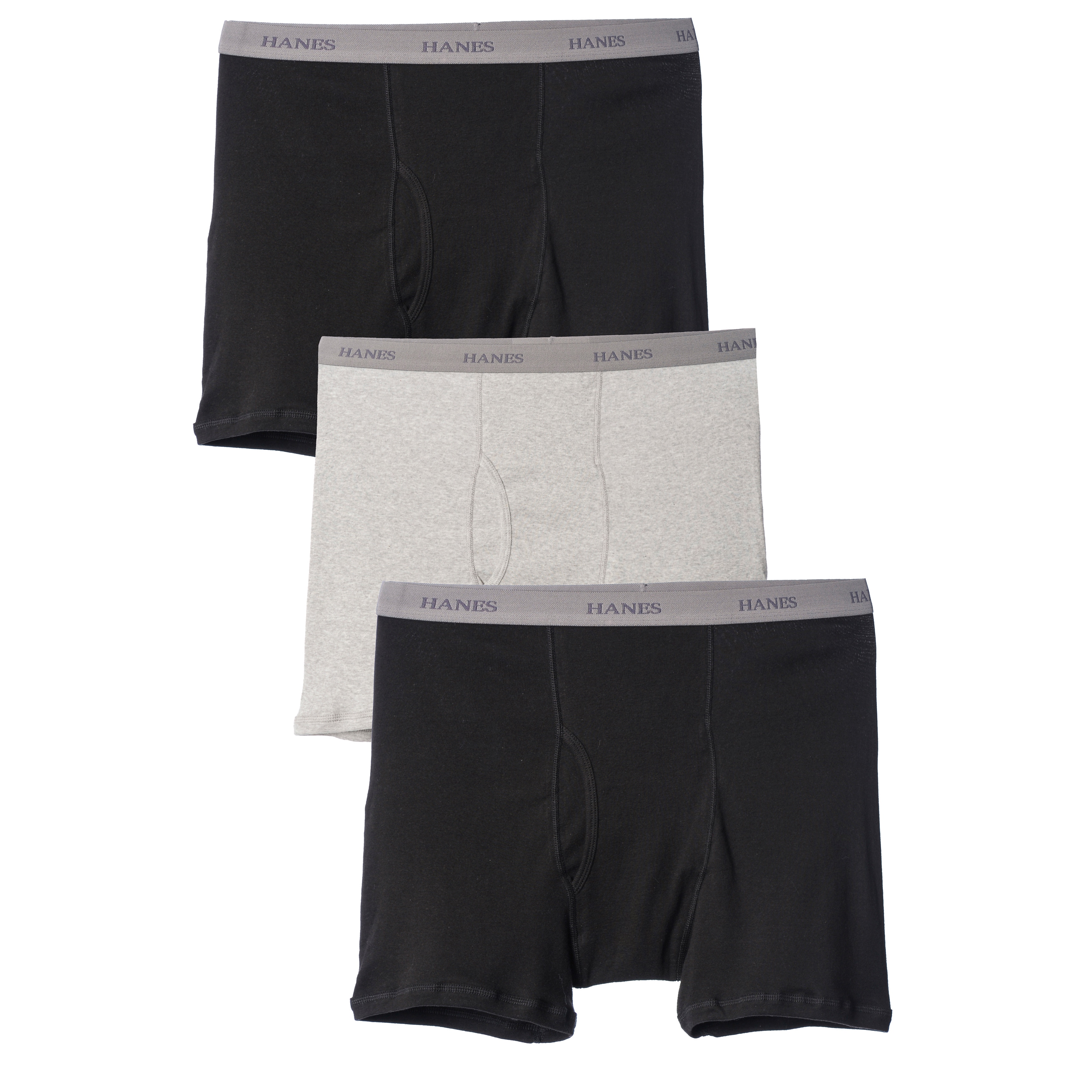 Hanes Mens Big And Tall Underwear Boxer Briefs (pack Of 3)