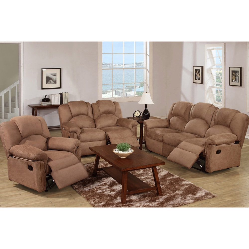 Kladno 3 piece Motion Recliner Living Room Set