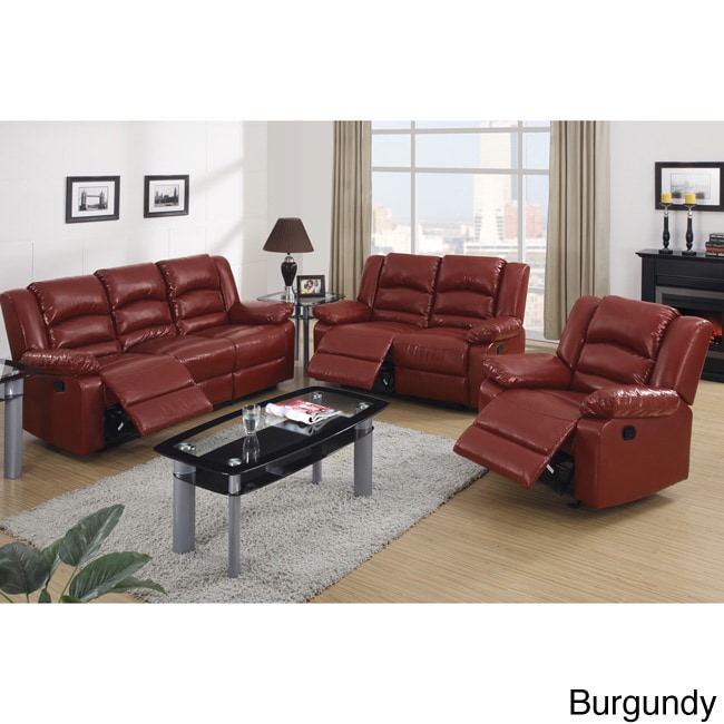 Ternitz 3 piece Motion Recliner Living Room Set