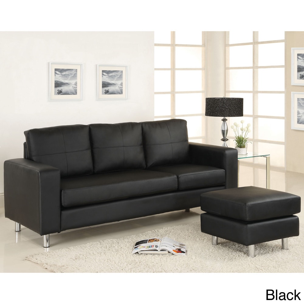 Riga Contemporary Sectional Sofa With Ottoman