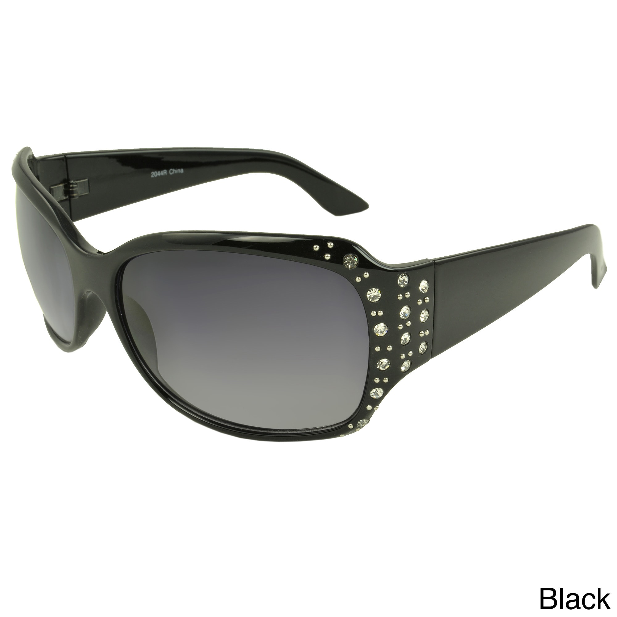 Epic Eyewear Rosen Rhinestone studded Oval Sunglasses