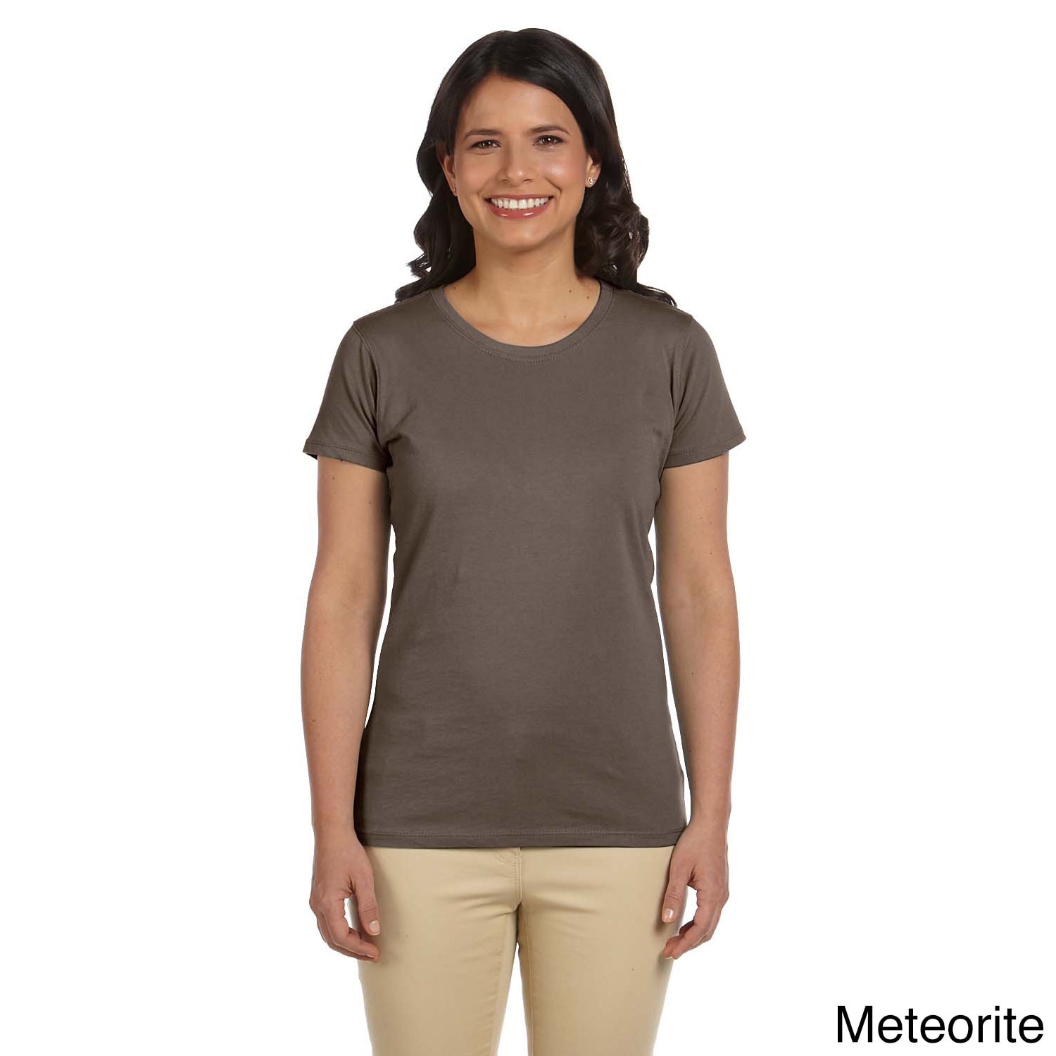 Econscious Womens Organic Cotton Classic Short Sleeve T shirt Beige Size XXL (18)