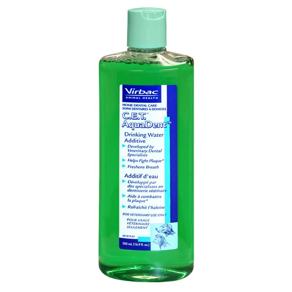 Virbac CET Aquadent Drinking Water Additive Free Shipping On Orders
