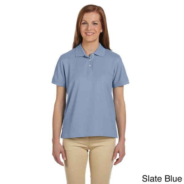 tan polo shirt womens