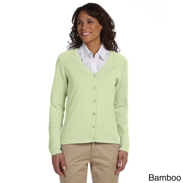 Women's Solid Six-button Cardigan