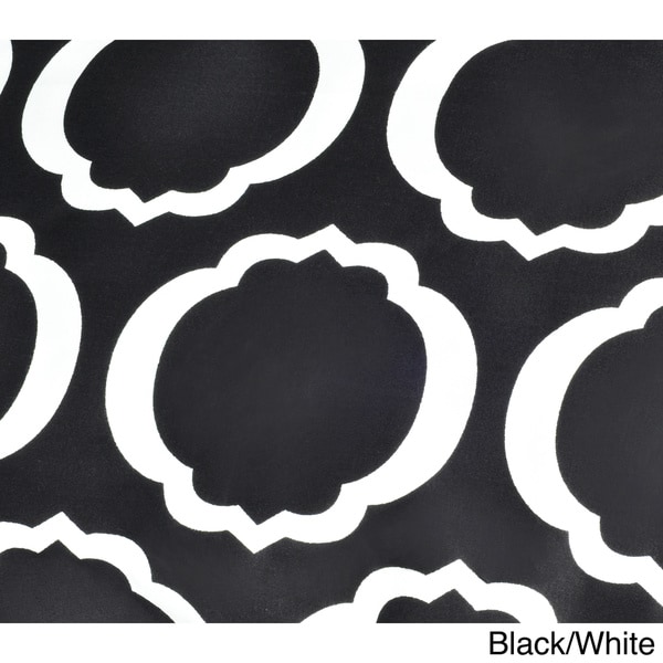 Soft Scroll Park Black Wrinkle Resistant 2-Piece King Pillowcase Set Cotton Blend 600 Thread Count