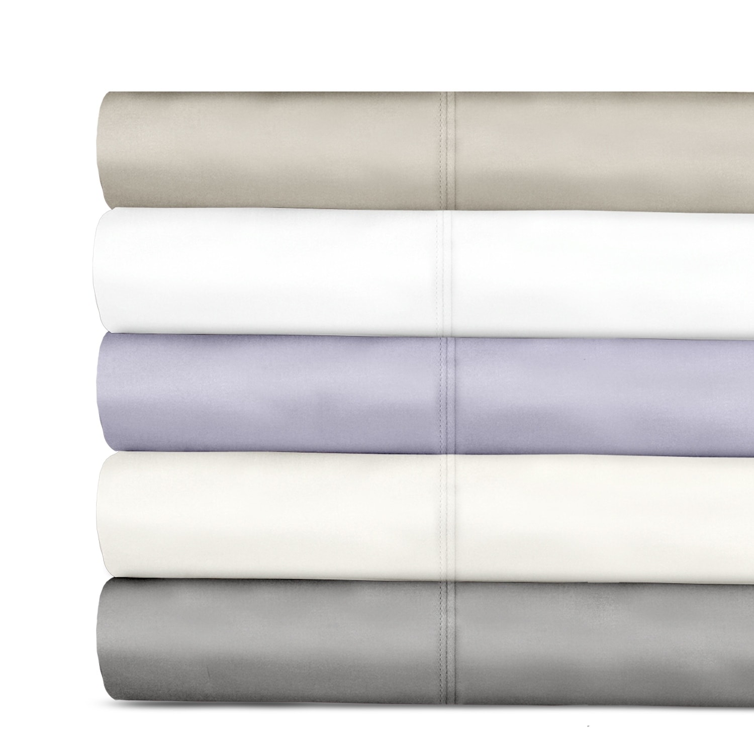 Grand Luxe 600 Thread Count Tencel Deep Pocket Sheet Set And Pillowcase Separates