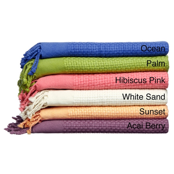 Shop Handmade Cashmere Classic Basket Weave Throw On Sale Free