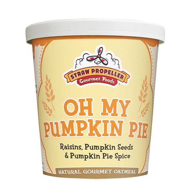 Shop Straw Propeller Oh My Pumpkin Pie Oatmeal (Case of 12) Free