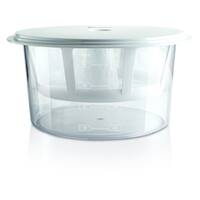 NutriChef PKYM18 White Electronic Yogurt Maker with Six (6) Glass Jars -  Bed Bath & Beyond - 10812301