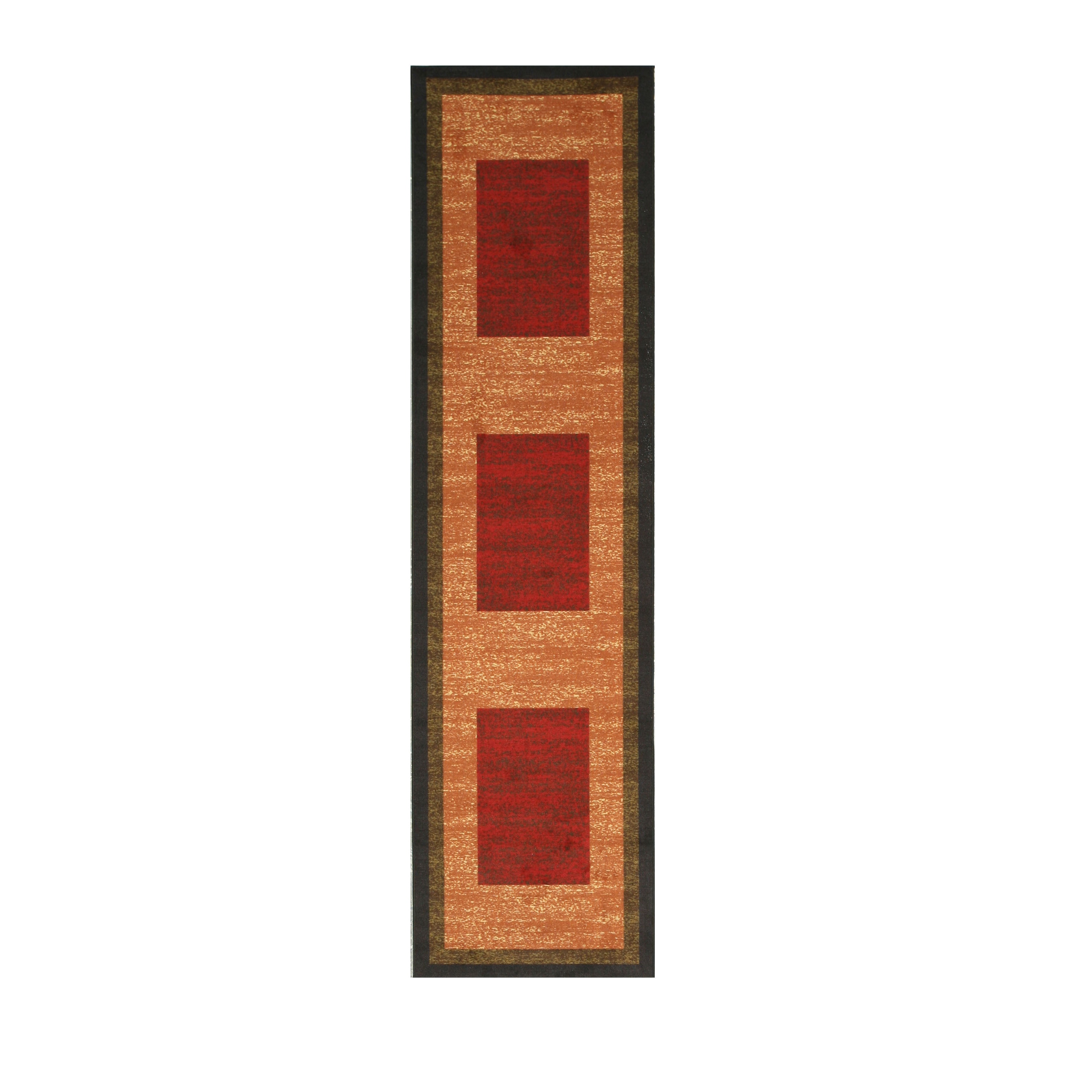 Red Gabbeh Rug (27 X 910)