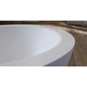 preview thumbnail 7 of 10, Aquatica Karolina Freestanding Solid Surface Bathtub - Fine Matte