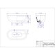 preview thumbnail 6 of 10, Aquatica Karolina Freestanding Solid Surface Bathtub - Fine Matte